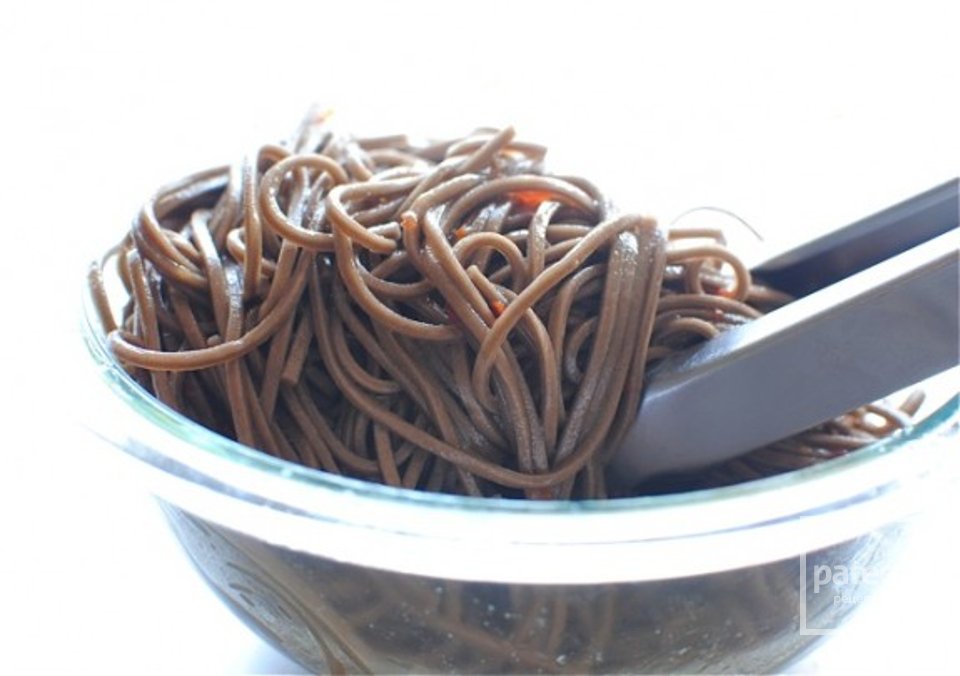 Лапша с овощами и морскими гребешками - Шаг 2