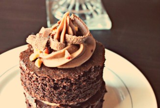 Шоколадные мини пирожные из Нутеллы