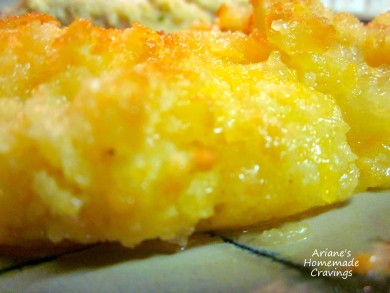 Рецепт Горячая ананасовая запеканка