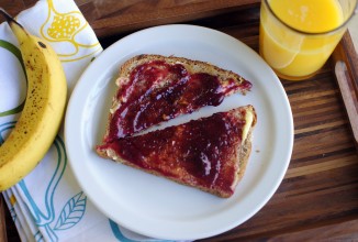 Медовые тосты с манго