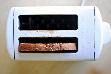 Медовые тосты с манго - приготовление