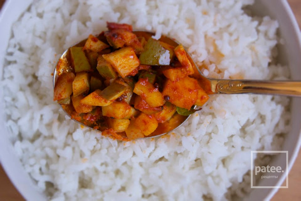 Соленые манго под соусом - Шаг 5