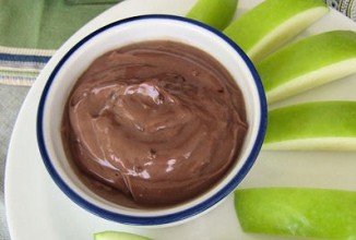 Паста из Нутеллы и ванильного йогурта