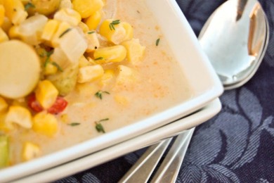 Кукурузная похлебка - приготовление