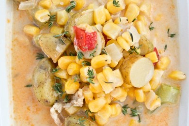 Кукурузная похлебка - приготовление