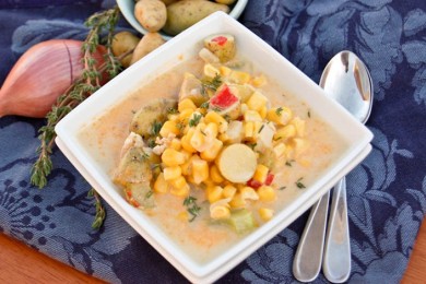 Кукурузная похлебка - приготовление