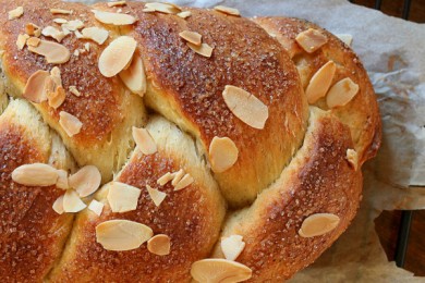 Пулла: Финский хлеб с кардамоном - приготовление