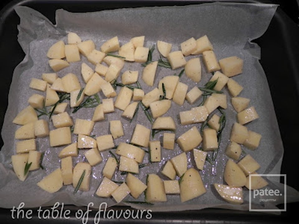 Бараньи отбивные с миндалем, розмарином, картофелем и бальзамической глазурью - Шаг 1