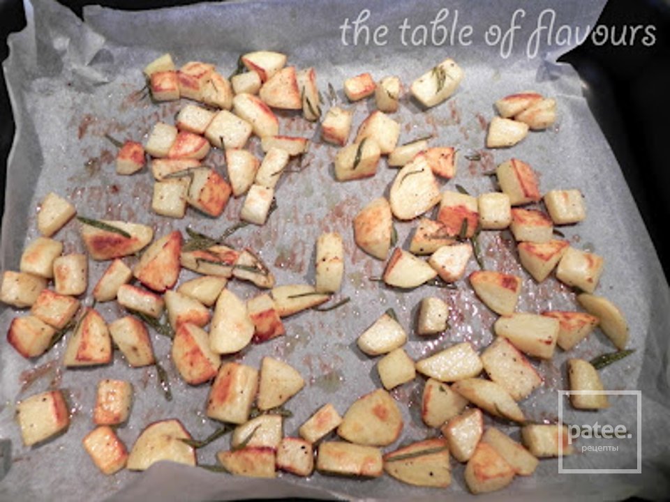 Бараньи отбивные с миндалем, розмарином, картофелем и бальзамической глазурью - Шаг 2