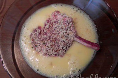 Бараньи отбивные с миндалем, розмарином, картофелем и бальзамической глазурью - приготовление