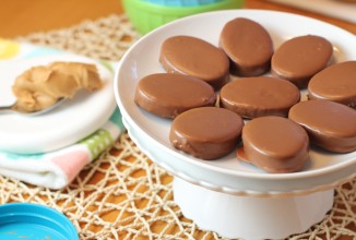 Шоколадные яйца на арахисовом масле