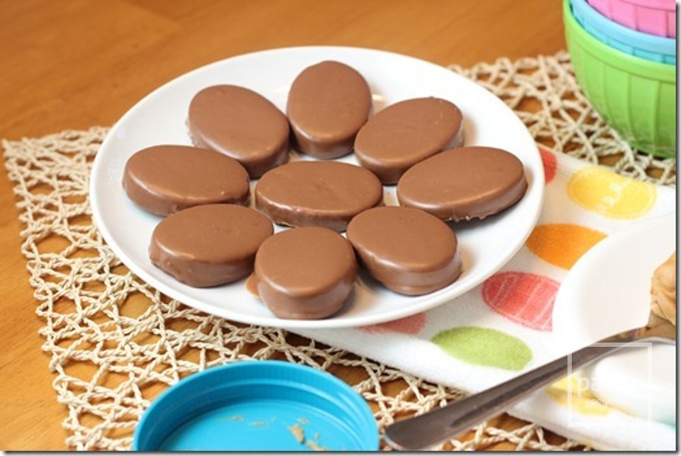 Шоколадные яйца на арахисовом масле - Шаг 4