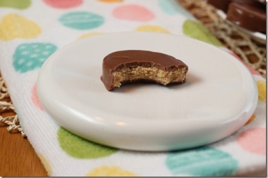 Шоколадные яйца на арахисовом масле - приготовление