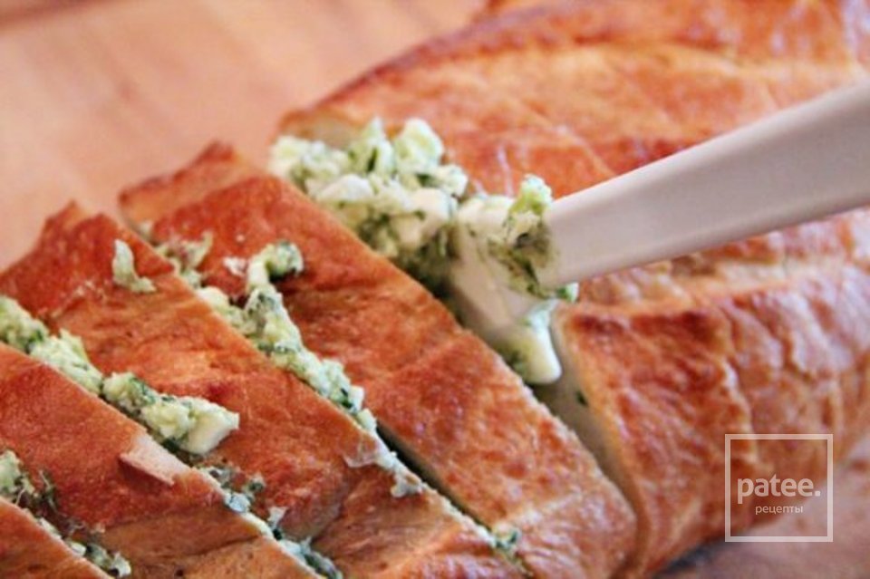 Хлеб с начинкой из артишоков, феты и чеснока - Шаг 6