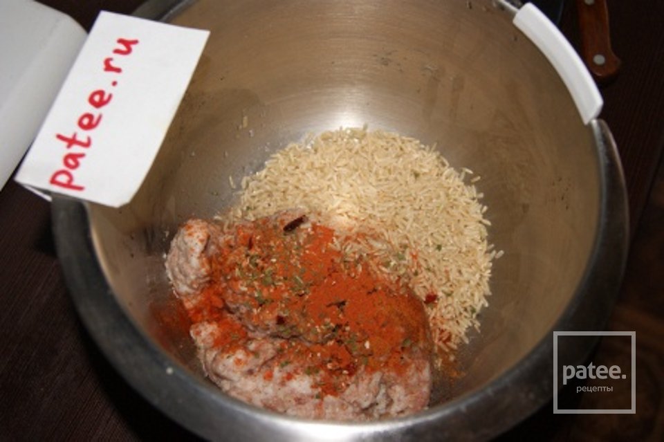 Фаршированный перец - Шаг 1