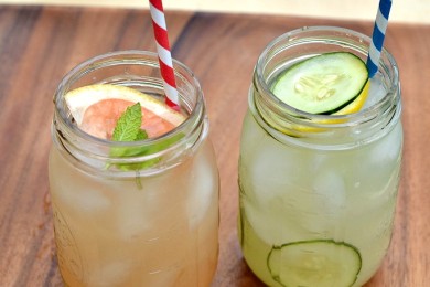 Весенние коктейли с джином - приготовление