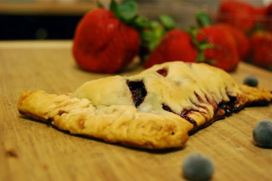 Ягодные "кармашки" - приготовление