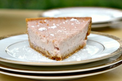 Пирог с черешневым йогуртом - приготовление