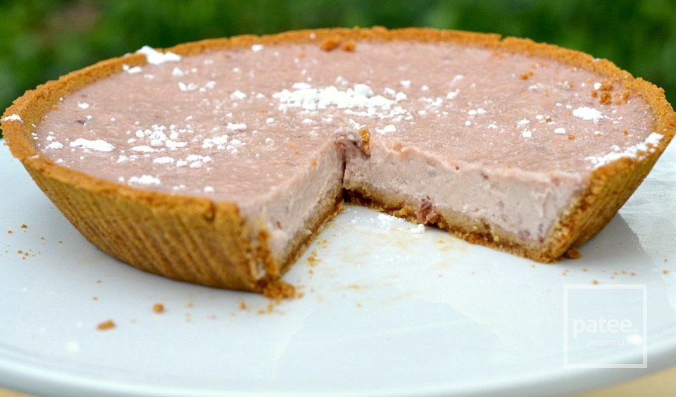 Пирог с черешневым йогуртом - Шаг 6