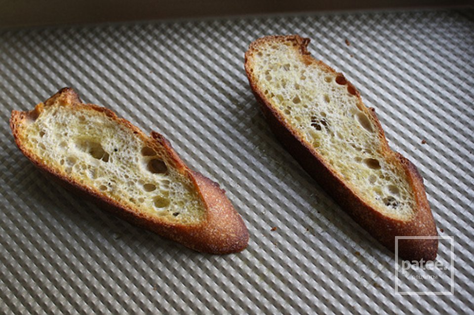 Кростини с копченым лососем - Шаг 3