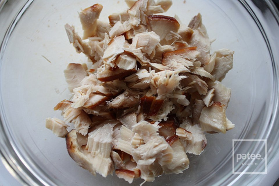 Кростини с копченым лососем - Шаг 4