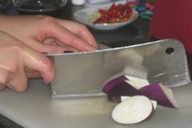 Баклажаны с базиликом - приготовление