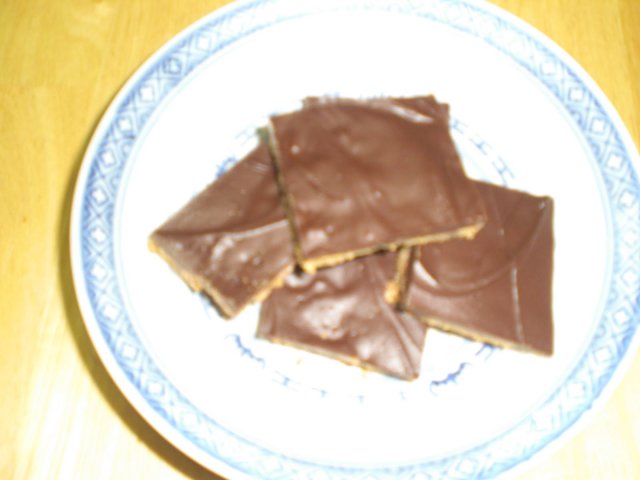 Шоколадно-карамельная плитка