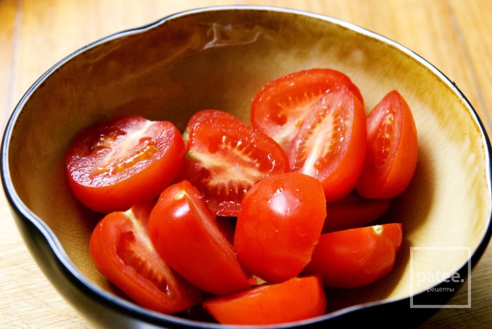 Летний салат с манго и курицей-гриль - Шаг 5