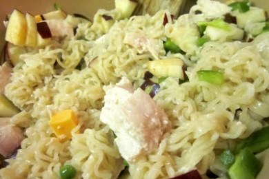 Салат из яблок и сыра Чеддер - приготовление