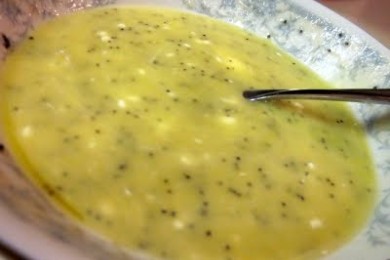 Салат из яблок и сыра Чеддер - приготовление