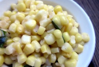 Кукуруза в сливочном соусе