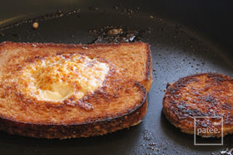 Бутерброд с яйцом - Шаг 7