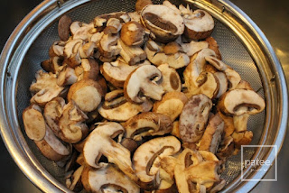 Начиненные шампиньоны - Шаг 2