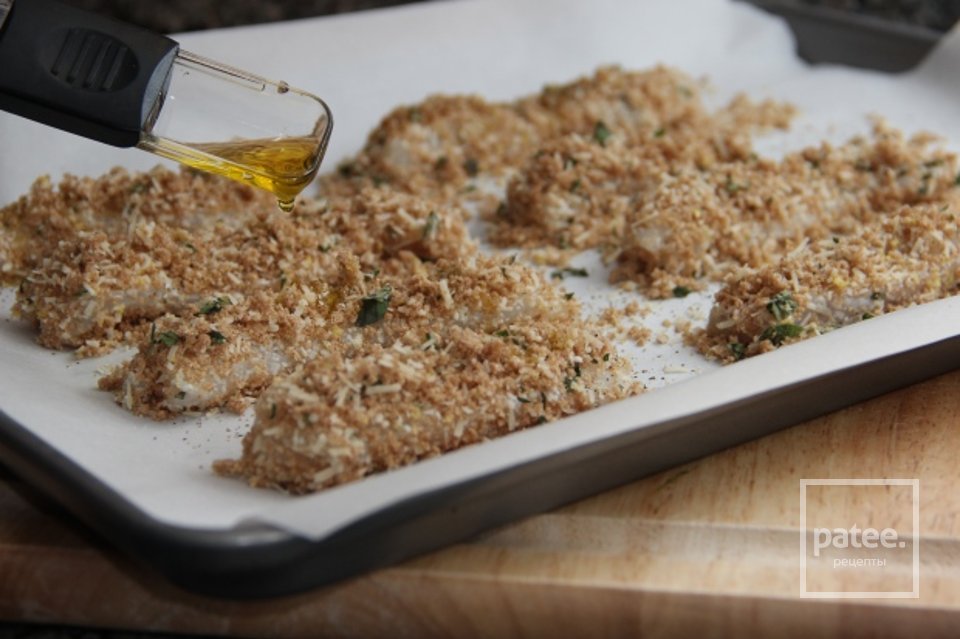 Хрустящие рыбные палочки с пармезаном - Шаг 10