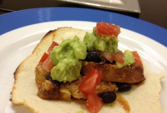 Курица, маринованная в остром соусе с лаймом и текилой