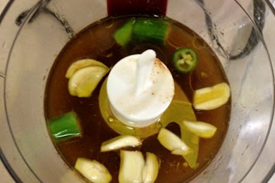 Курица, маринованная в остром соусе с лаймом и текилой - приготовление