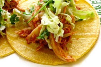 Куриные тако с капустой - приготовление