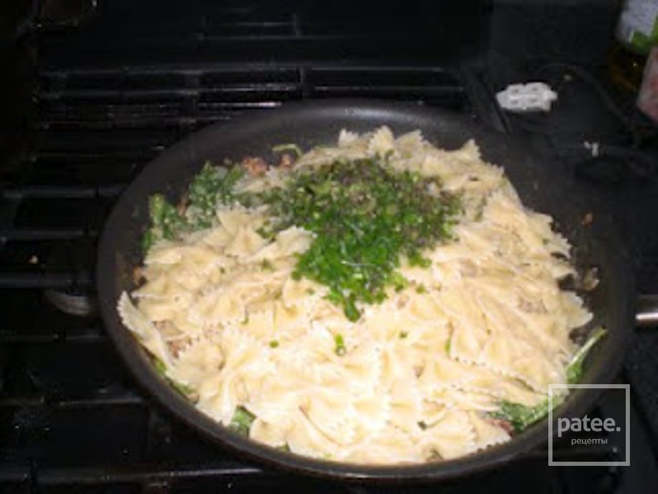 Паста с беконом и вялеными помидорами - Шаг 10