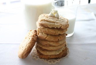 Печенье с белым шоколадом