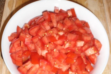 Тофу, тушеный в томатном соусе - приготовление