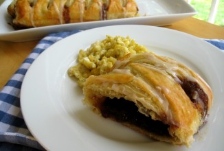 Слоеный пирог с корицей