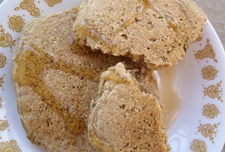 Бананово-овсяные оладьи