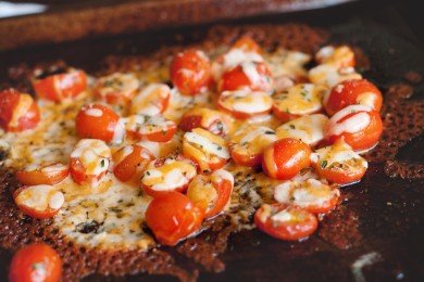 Рецепт Запеченные томаты черри с сыром