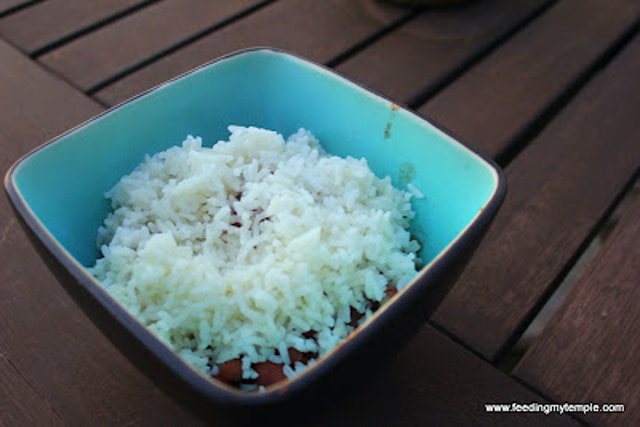 Красная фасоль с рисом
