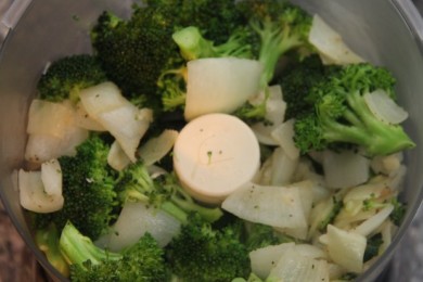 Песто из брокколи с киноа - приготовление