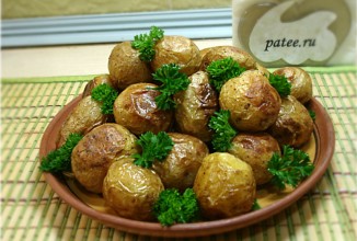 Запеченый мелкий картофель