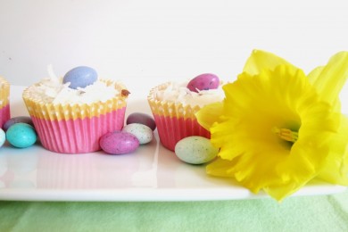 Кокосовые капкейки - приготовление