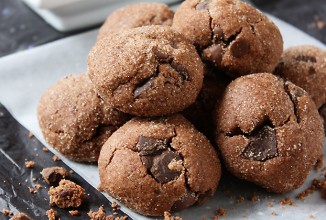 Острое шоколадное печенье