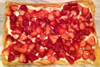 Клубничный пирог