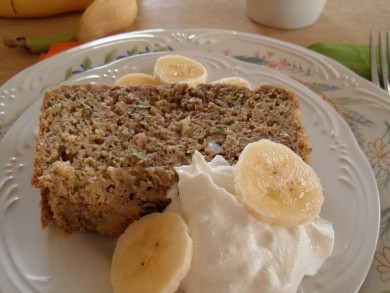 Рецепт Хлеб киноа с бананами и цуккини